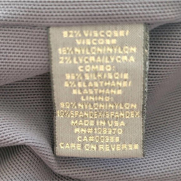 ZAC POSEN Teal Silk / Viscose Coctail Dress - Picture 12 of 15